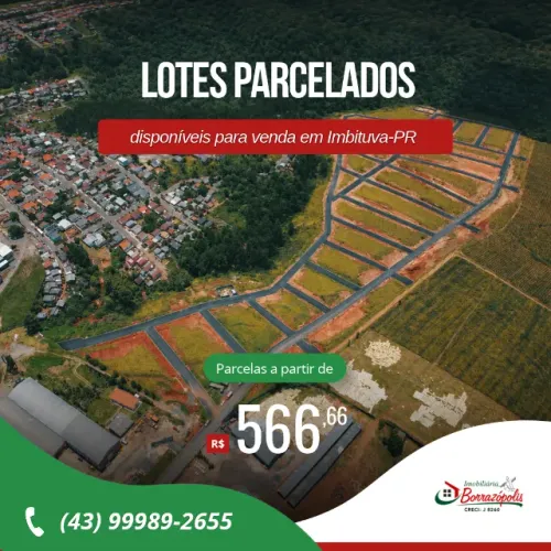 LOTES PARCELADOS - IMBITUVA/PR