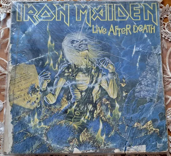 LP VINIL IRON MAIDEN - LIVE AFTER DEATH