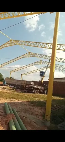 Trabalhamos com todo tipo de estrutura metálica