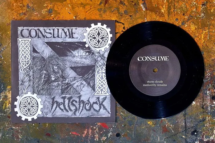 Consume e Hellshock - Hardcore Crust EUA Raríssimo - Ratos de Porão
