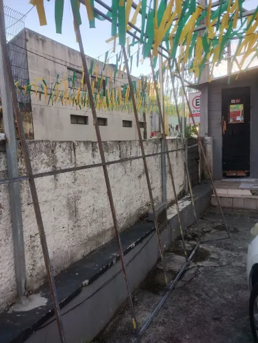 Estrutura para toldo Metalon