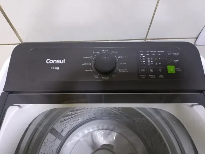 Máquina de Lavar Consul 16kg - menos de 30 dias de uso .Nova!