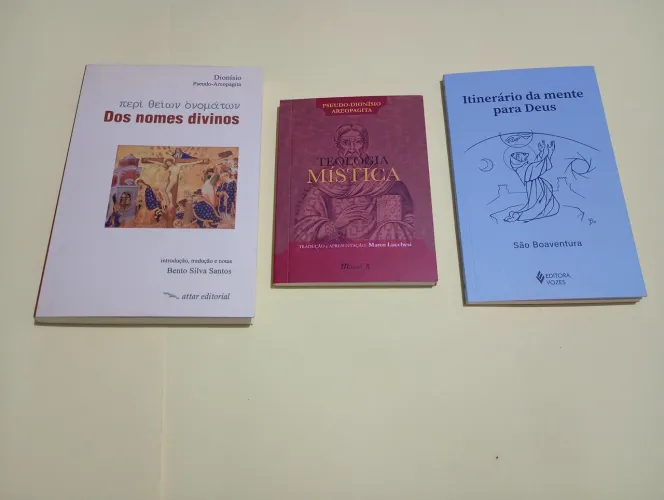 3 Livros de Teologia Mística: Pseudo-Dionísio Areopagita e São Boaventura