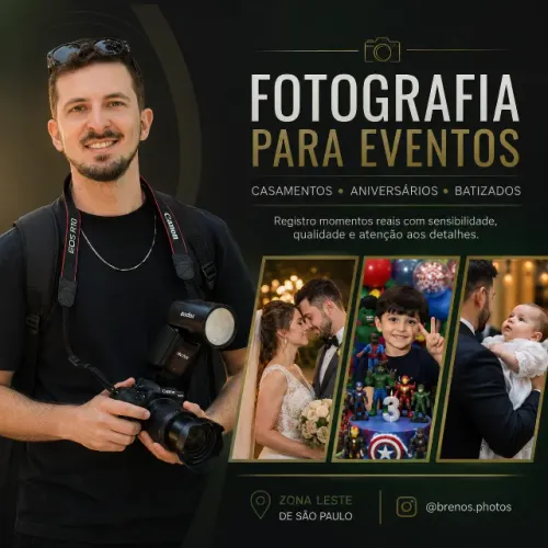 Fotografia para Eventos | Zona Leste de São Paulo