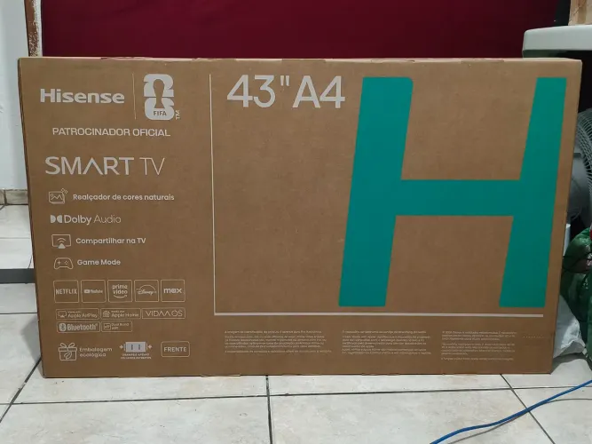 TV Hisense 43? Smart NOVA LACRADA COM GARANTIA