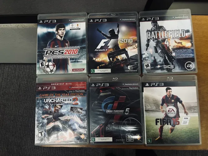 Fitas de PS3