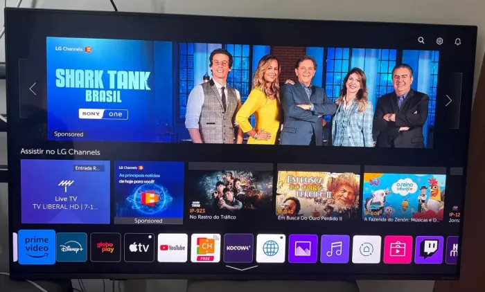 telão smart tv lg 50 4k 100% perfeita 1450 avista não aceito oferta 