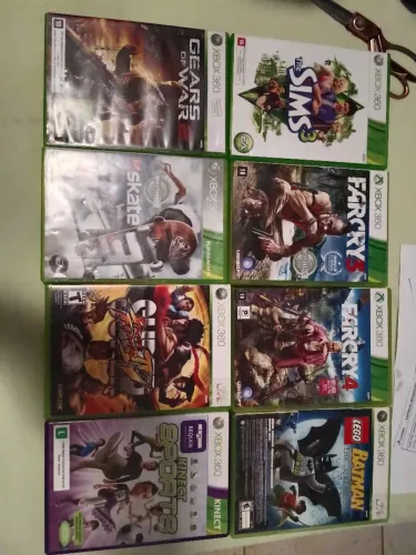 9 jogos Xbox 360