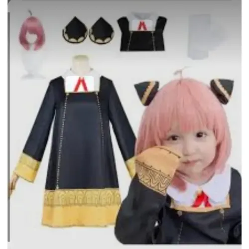 Roupa completa do cosplay da Anya