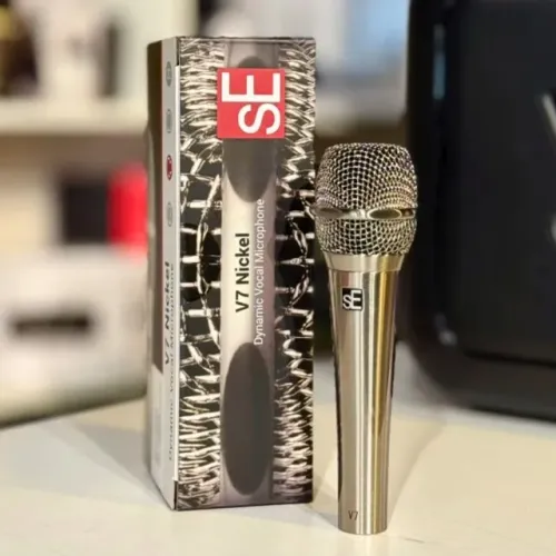 Microfone Dinâmico sE Electronics V7 Nickel