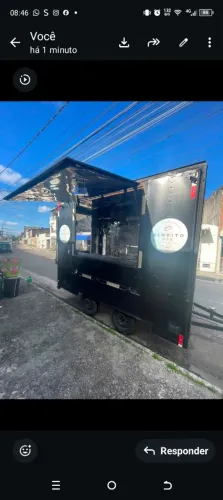Food track,treiller, lanchonete ambulante.