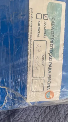 Capa para piscina 