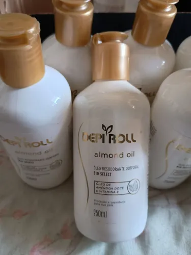 Óleo Corporal Amêndoas DepiRoll 250ml - Hidratação Intensa