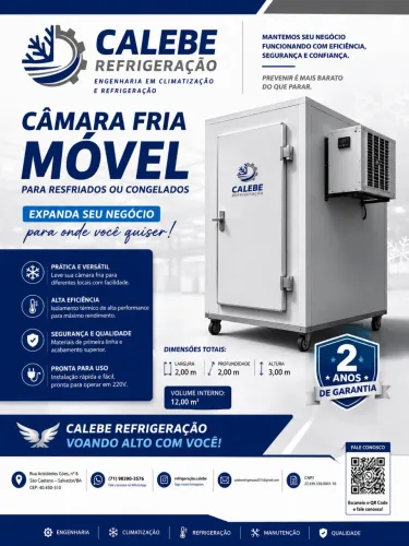 Câmara Fria móvel