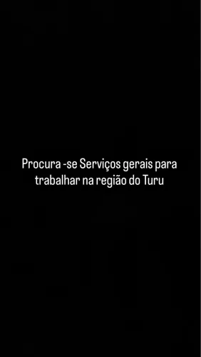 PROCURA-SE SERVIÇOS GERIAS