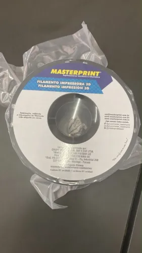 Filamento 3D Masterprint 1,75mm 1Kg (PETG) - Lacrado e Pronta Entrega