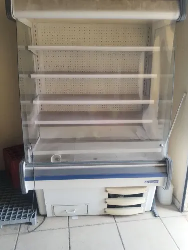 Geladeira espositora aberta gelopar