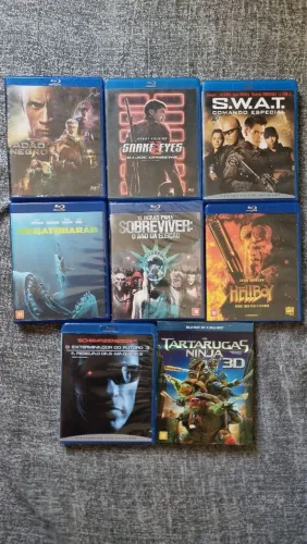 Lote de blu-ray 