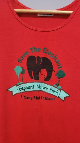 Camisa Save the elephants - Thailândia
