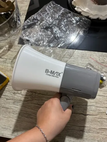 Megafone Profissional Gravador Amplificador Recarregável Usb
