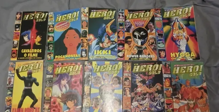 24 revistas heroi gold anos 90