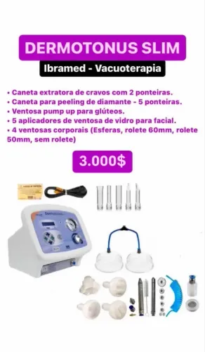 Equipamento Dermotonus Slim Ibramed