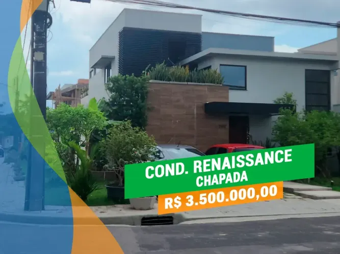 Cond. Residencial Renaissance c/4 suítes, Bairro Chapada