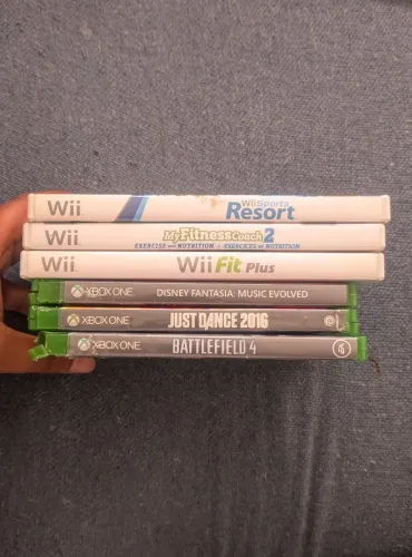 Jogos Xbox / Nintendo Wii