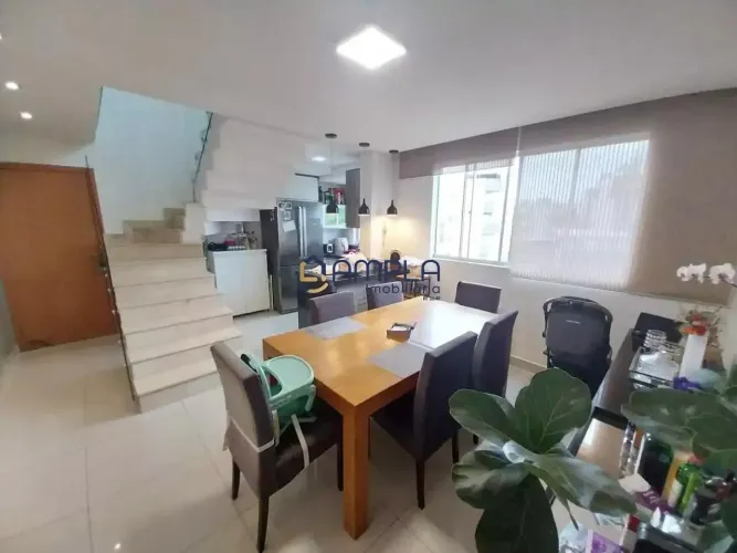 Cobertura para aluguel, 2 quartos, 1 suíte, 2 vagas, Buritis - Belo Horizonte/MG