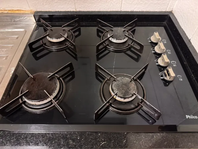 Fogão cooktop 4 bocas - Philco