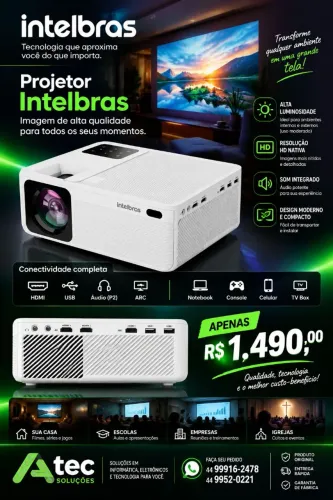 Projetor IntelBras