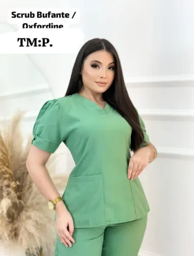 SCRUBS OXFORD BUFANTE/ 1°LINHA
