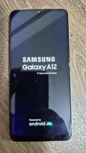 Samsung galaxy A12 - frontal novo