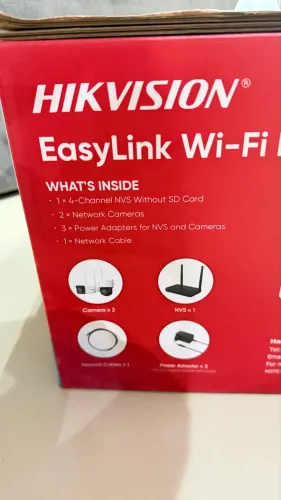 Kit Câmera Wi-Fi Hikivision EasyLink