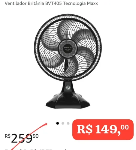 Ventilador Britânia