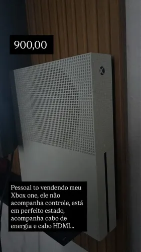Xbox One sem controle 