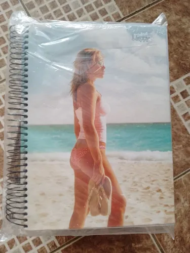 Caderno 12 matérias capa dura