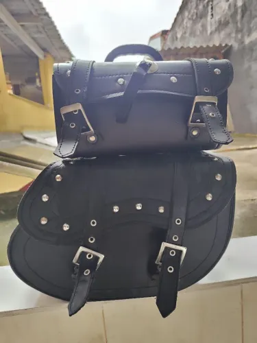 Alforge lateral moto seminovo