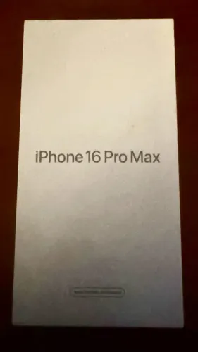 iPhone 16 Pro Max 256gb Preto Titanium Lacrado