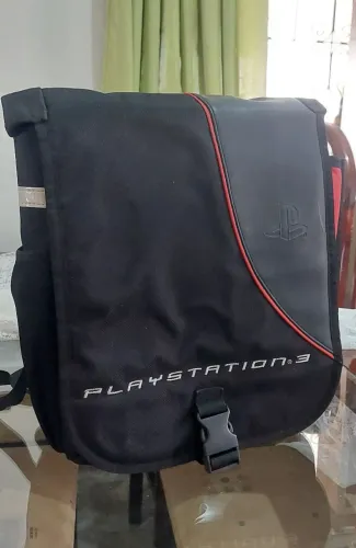  Mochila Rara e Exclusiva para PlayStation 3 - Colecionador ou Uso Diário!