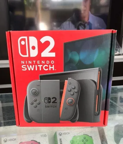 Nintendo Switch 2 CIB + SD Express 256gb + Jogo lacrado 