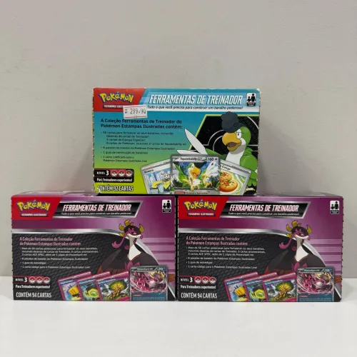 Box Ferramentas de Treinador Pokémon TCG - FFSTOREGAMES