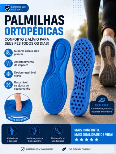 Palmilha Ortopédica 