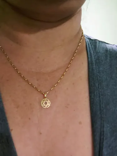 Vendo cordão e pingente ouro 18