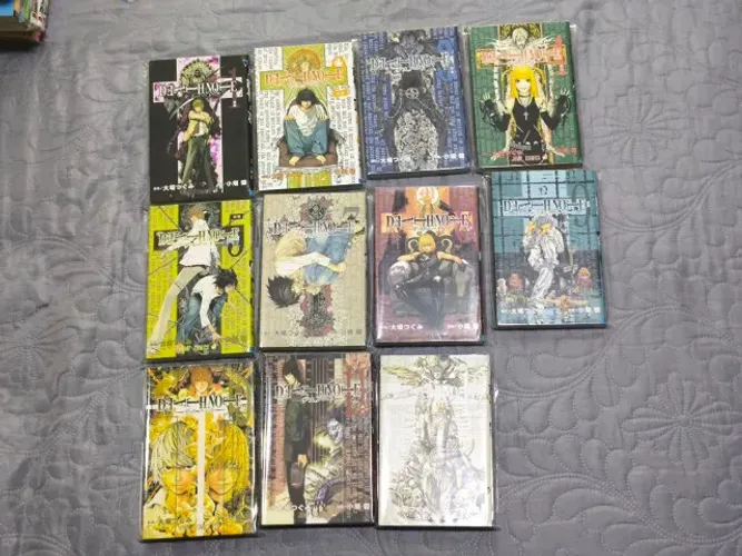 Death Note: Mangás em JAPONÊS - Coleção COMPLETA (MENOS Volume 6)