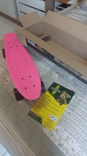 Skate Infantil Rosa Protork