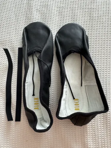 Sapatilha meia ponta ballet couro Bloch
