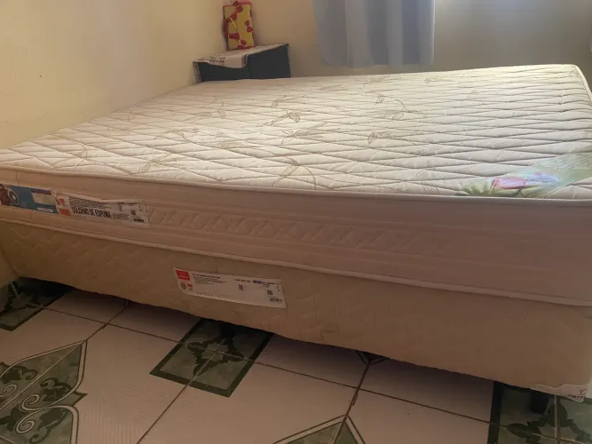 Cama box casal
