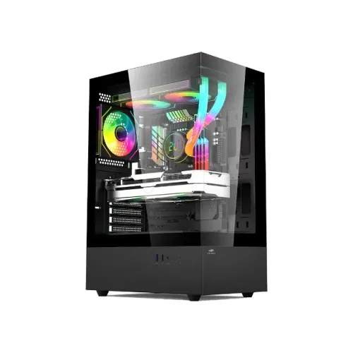 Gabinete Gamer C3TECH G860BK - Sem Fonte, Novo
