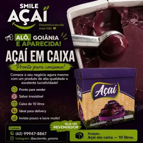 AÇAÍ FONTE DE ENERGIA E VITAMINA